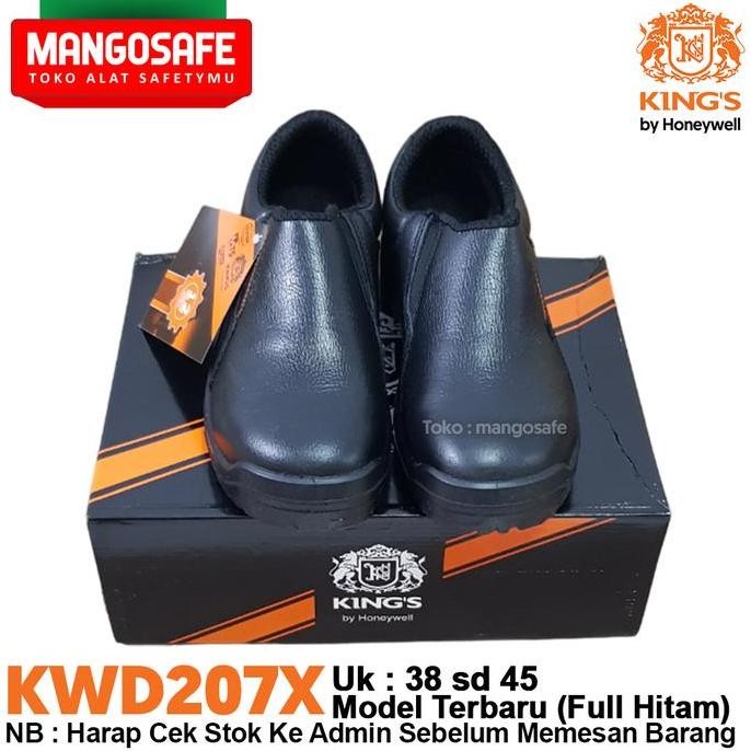 Safety Shoes Kings Kwd 207X / Sepatu Proyek Pendek Slip On Kwd207X  / Kings By Honeywell Kwd 207 X S