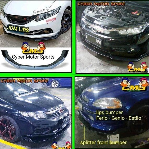 lips bumper vios universal. splitter bumper depan vios gen1 gen2 limo Best Original