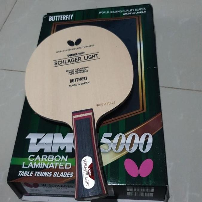 bat pingpong Schlager Carbon Light Original 100%