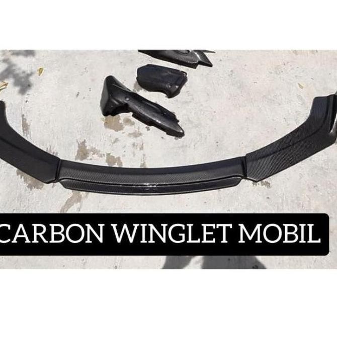 Terbaik.. winglet mobil universal lips bemper mobil lips bemper agya Best Original