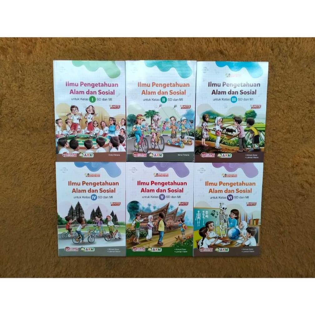 (zone) Buku IPAS SD Kelas 1 2 3 4 5 6 Global Tiga Serangkai Kurikulum Merdeka Edisi Revisi 2025 MURA