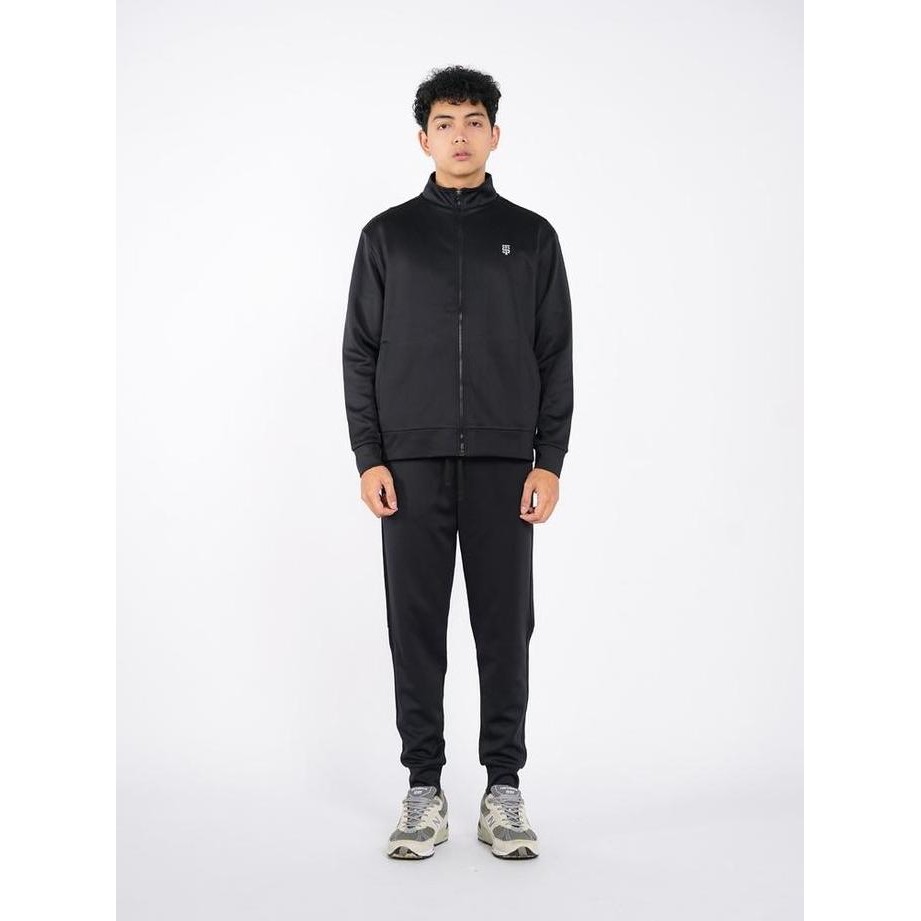 Murah 3Second Jaket Olahraga Pria Tracksuit Jacket Regular Fit Sporty Clarks Hp-070625