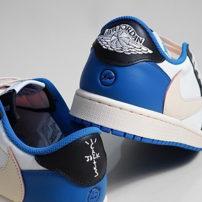 Murah Air Jordan 1 Low Travis Scott Fragment