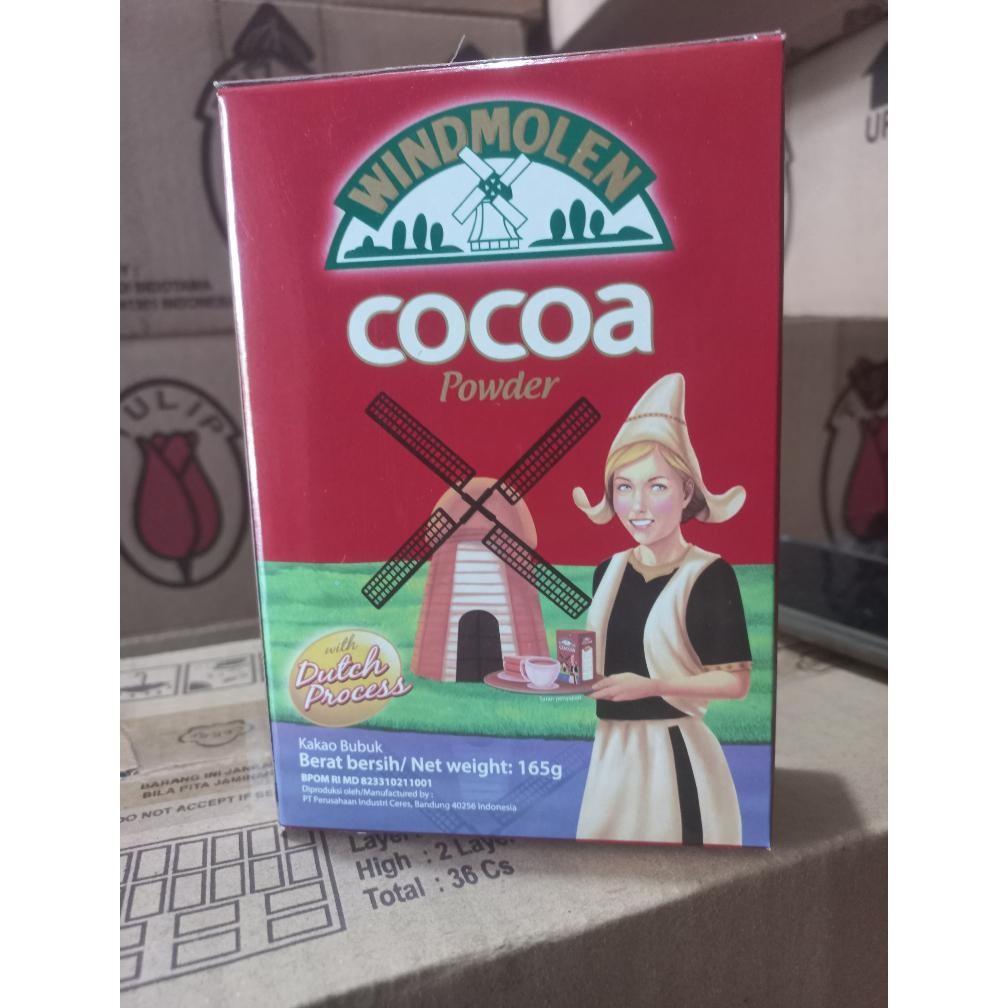 

Model Baru Windmolen Cocoa Powder 165 Gram - Coklat Bubuk Windmolen