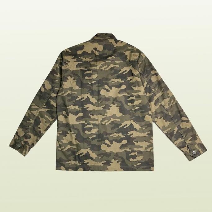 Promo Smoke Jacket Semi Parka Jacket Camo Canvas Casual Jaket Motor Pria Bomber Outer Distro Unisex 