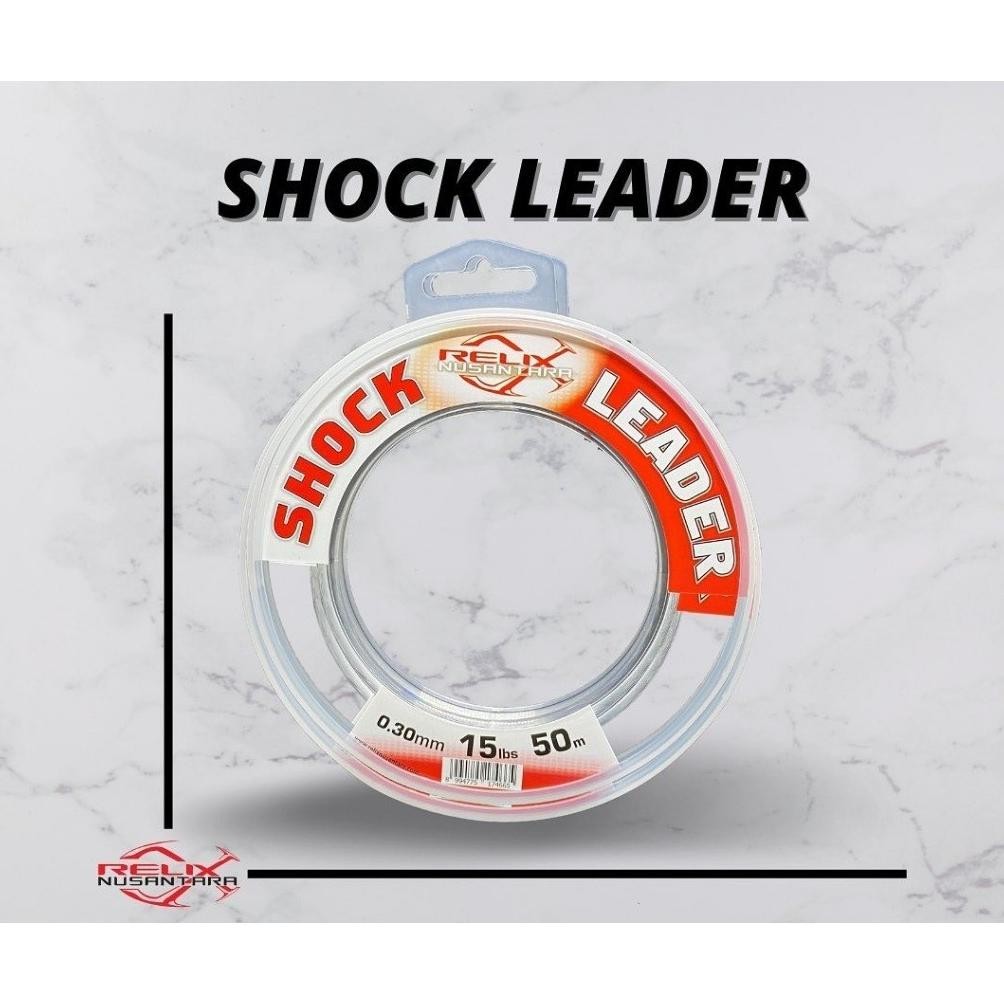 Terbaik Senar Leader SHOCK LEADER Relix Nusantara 50m ~