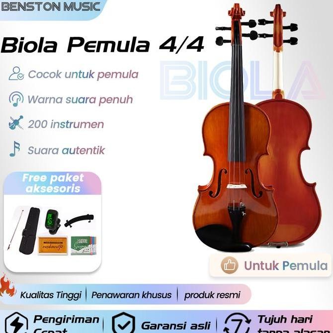 4/4 Biola Untuk Dewasa, Anak-Anak, Dan Remaja /Alat Musik Gesek /Biola Anak /Biola Remaja /String In