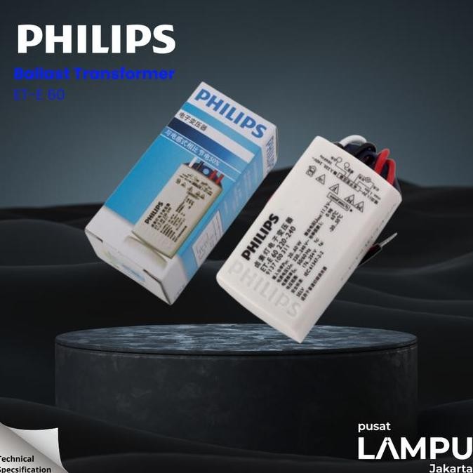 Philips Electronic Ballast Et-E 60 (Ballast Lampu Halogen)