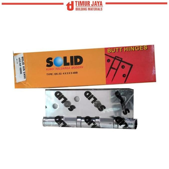 Engsel Solid 4 Inch/ Engsel Pintu Solid
