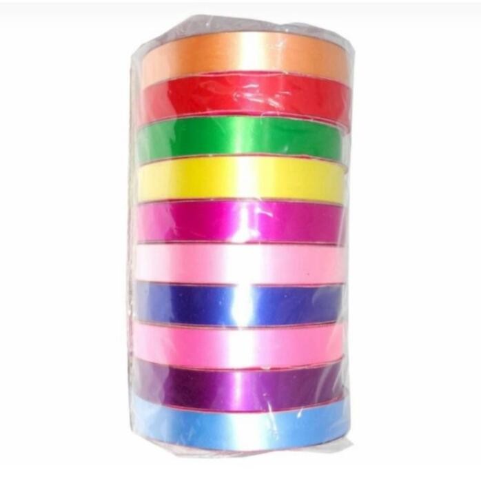 

(10 roll) PITA KADO SOUVENIR 3/4 inch / PITA JEPANG PLASTIK POLOS 2 cm aSt