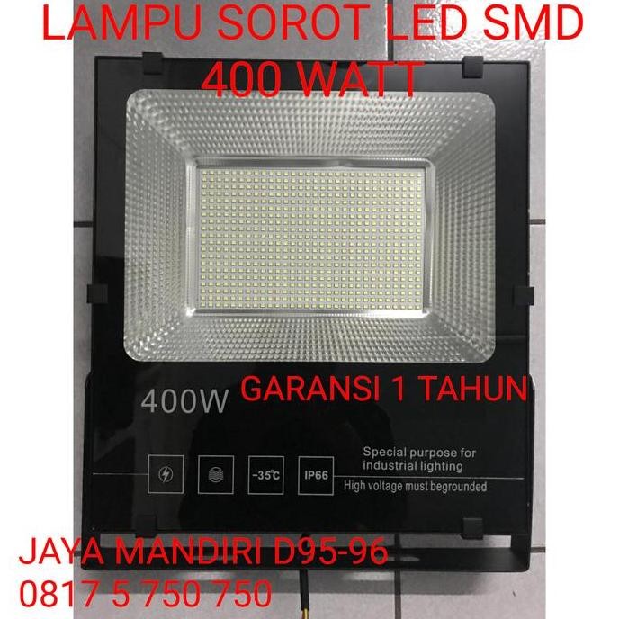 Lampu Sorot Led Smd 400 Watt Flood Light 400Watt 400W 400 W Outdoor
