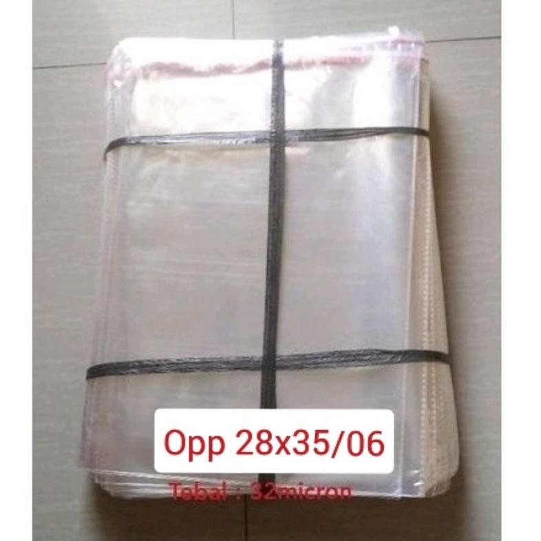 

Plastik OPP Baju Uk 28 x 35 cm / 06 Tebal: 32 Micron ( 500 Pcs ) aSt