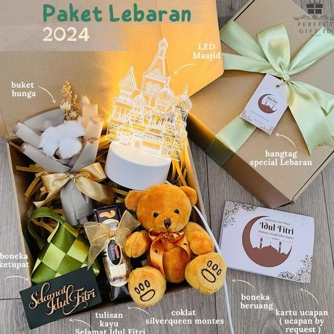 

Ready Hampers Lebaran Idul Fitri Paket Premium Hijab Kado Lebaran 2025