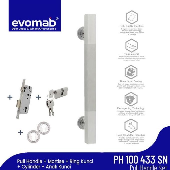 Evomab Pull Handle Pintu Minimalis Ph100-433