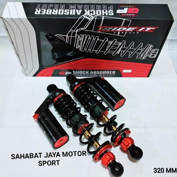 Promo Shock Tabung Ride It Gp Premium Double Klik 320MM Rx King Tiger COD