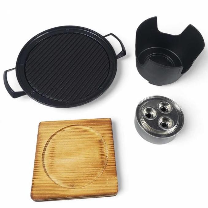 Alat Panggang Daging Arang Portable Grill Pan Bbq Kompor Korean Style