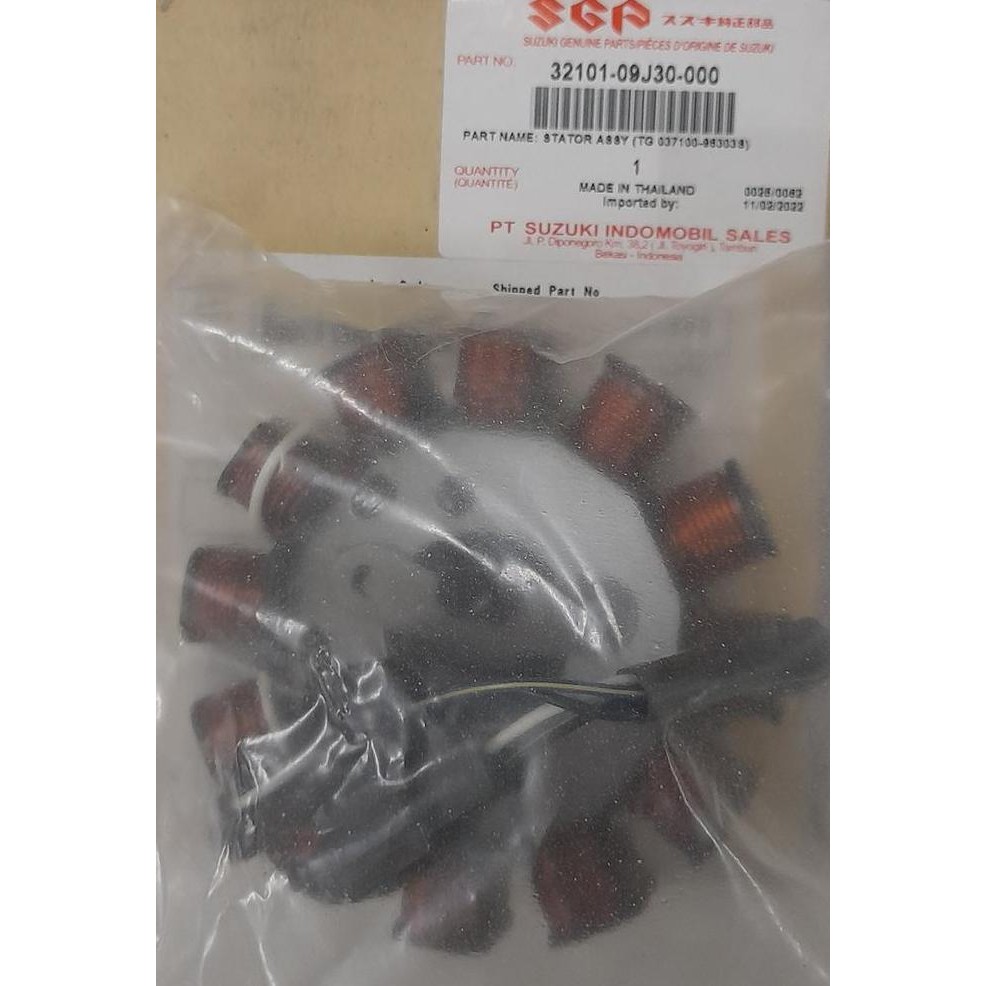 Promo Suzuki Genuine Part, Stator Assy (SPUL), Address 110 COD
