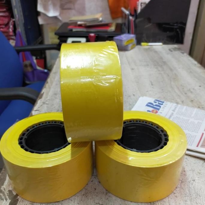 

tersedia police line kuning polos pita pembatas shopee