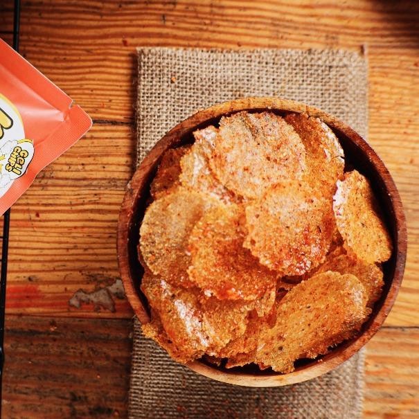 

CCF GELICHIPS - Keripik Kaca (KRIPCA) Pedas Daun Jeruk 50gr