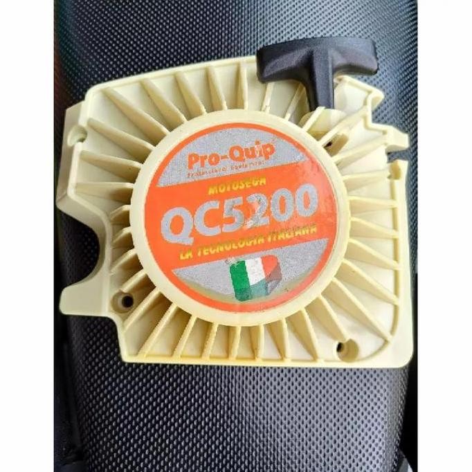Recoil Stater Engkol Mesin Chainsaw Pro Quip 5200 QC 6800 X QC 7800 X