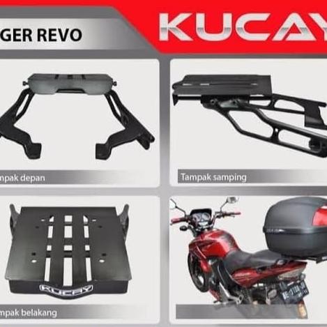 NEW Bracket box motor kucay geser honda tiger revo tirev givi kappa shad
