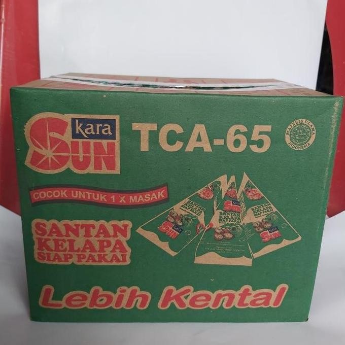 

Promo Santan Sun Kara Tca 65Ml (1 Dus Isi 36Pcs) - Ekonomis