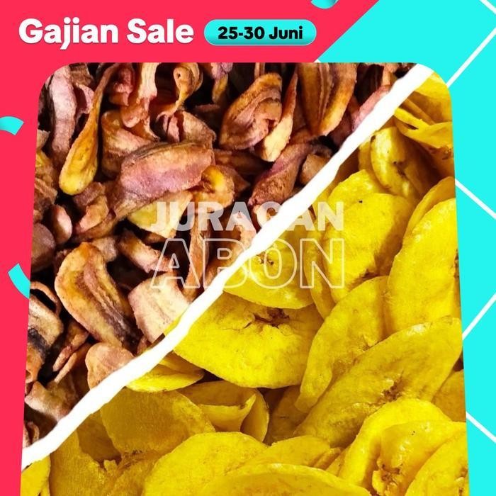 

Ccf [Paket Lengkap] Keripik Sale Pisang + Keripik Pisang Mentega Super Renyah Kemasan 450 Gram 900 Gram Khas Cilacap Kripik