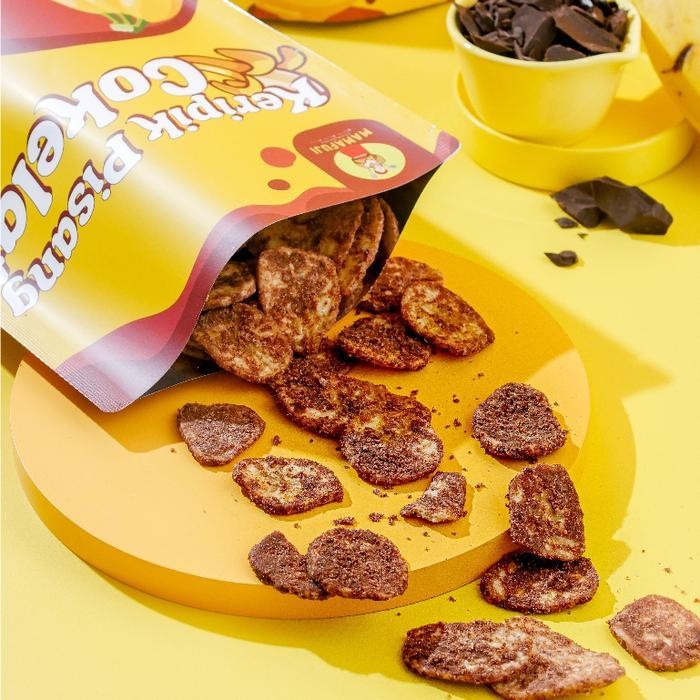 

Ccf Mama Fuji - Keripik Pisang Coklat Camilan Cokelat