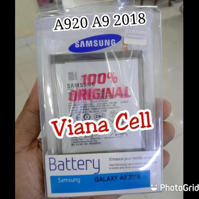 BATERAI SAMSUNG A920 A9 2018 ORIGINAL 100% BATRE BATREI BATTERY A920F MURAH