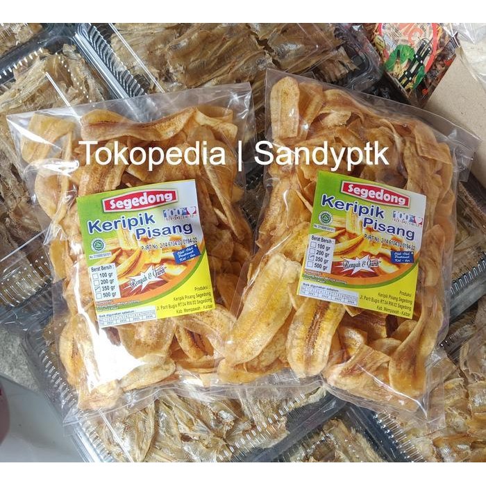 

Ccf Keripik Pisang Segedong Pontianak Uk. Besar - Manis & Gurih