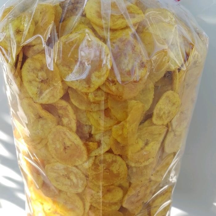 

Ccf Kripik Pisang Kepok Koin Kemasan 1 Kg Keripik Camilan