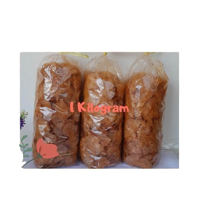 

CCF KERIPIK KACA Keripik beling Kirca 1kg Kripik Cemilan Pedas Singkong Food Snack Kripca Makanan