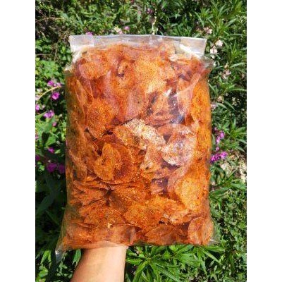 

CCF KERIPIK KACA PEDAS DAUN JERUK 1KG SNACKQUEENNAFISHA PIKCA Food Makanan Camilan