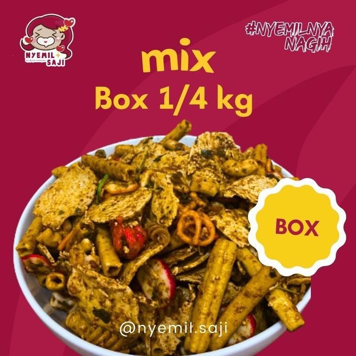 

Ccf Box Cemilan Mix 250 Gram Nyemil Saji