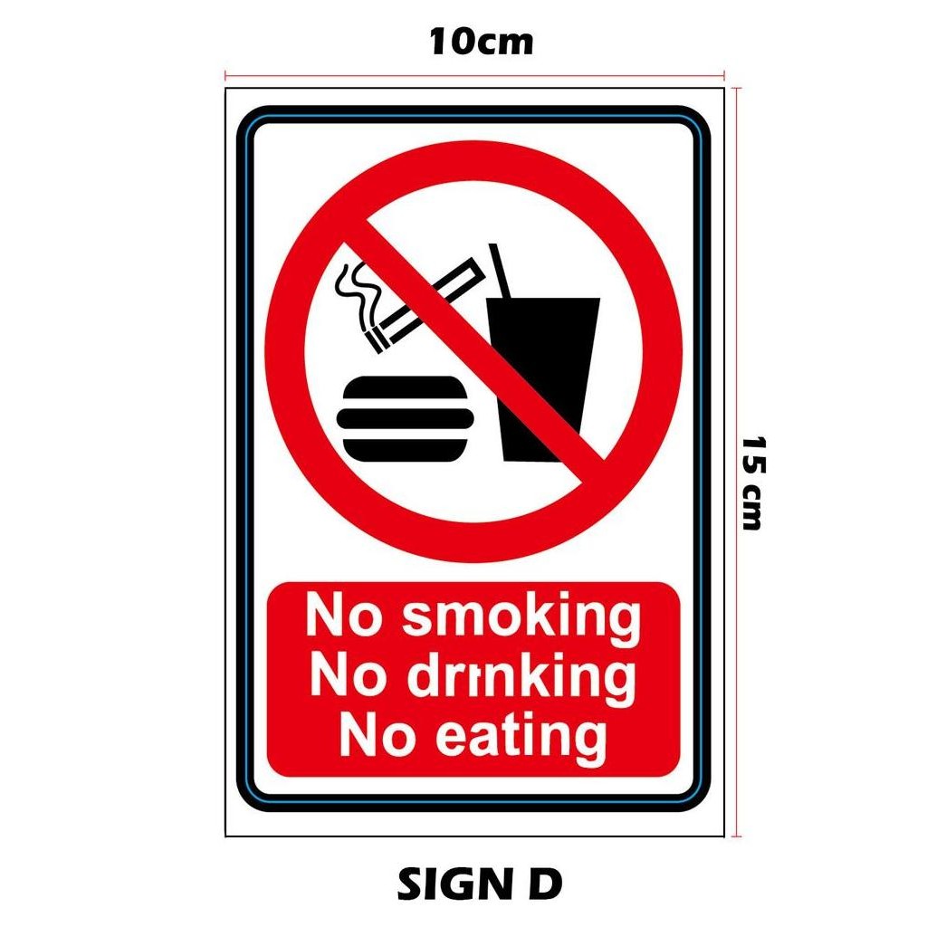 

NS METH STICKER SIGN LABEL PEMBERITAHUAN TANDA DILARANG MASUK STAFF ONLY