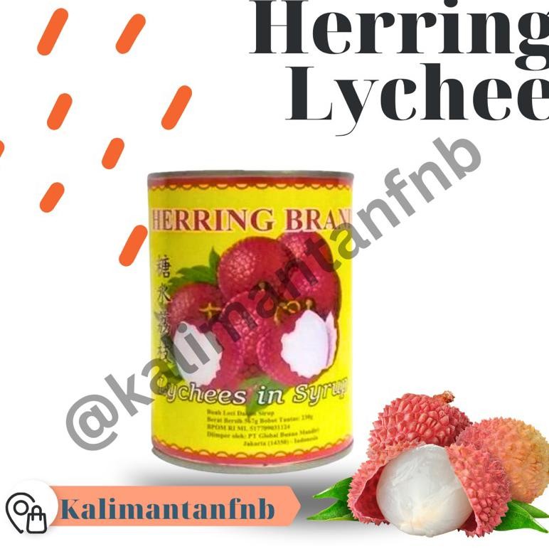 

Leci Kaleng Lychee Herring 567Gr - Kartonan Terbaru