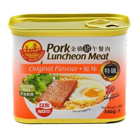 

Maling Singapore Golden Bridge Pork Luncheon Meat Flavour 340 Gram Terbaru