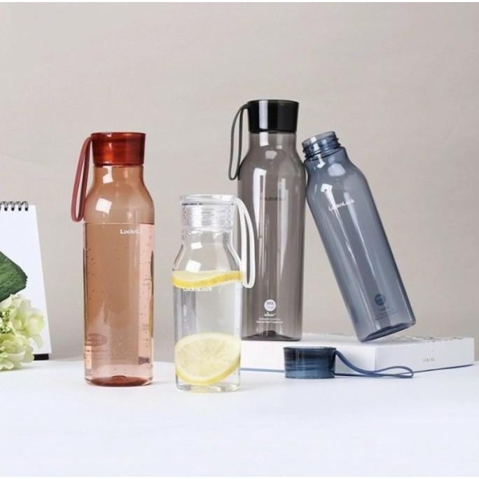 lock n lock Botol minum Bisfree 750ml - Oren, Coklat