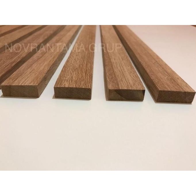 Lis Kayu 10X1 Cm Panjang 150Cm, Lis Kayu 1X10 Cm