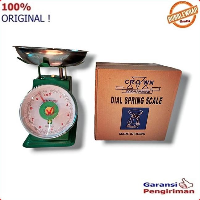 Timbangan Duduk Timbangan Buah 10 Kg Crown