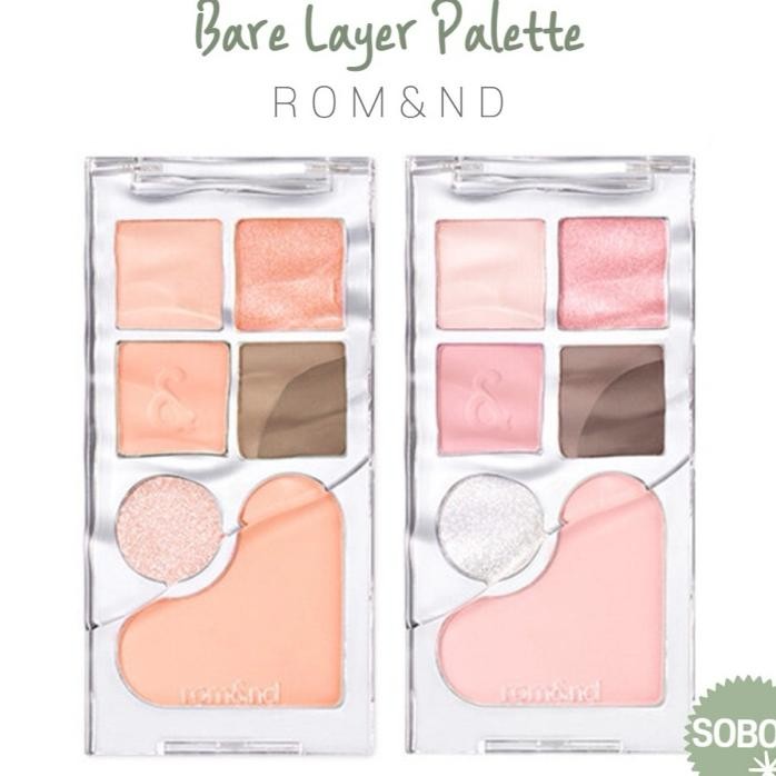Romand Matte Bare Layer Palette Eyeshadow