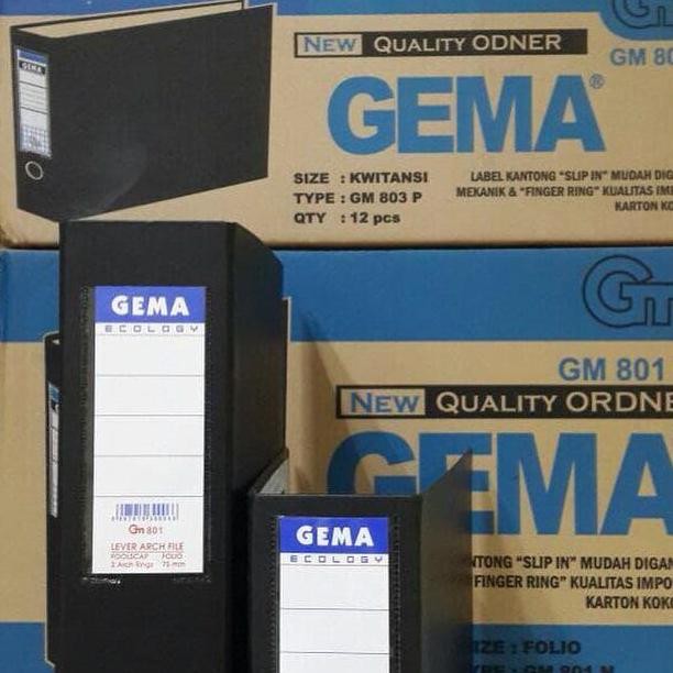 

Tersedia Ordner Folio Gema Per Dus - Binder File Kertas Folio Murah