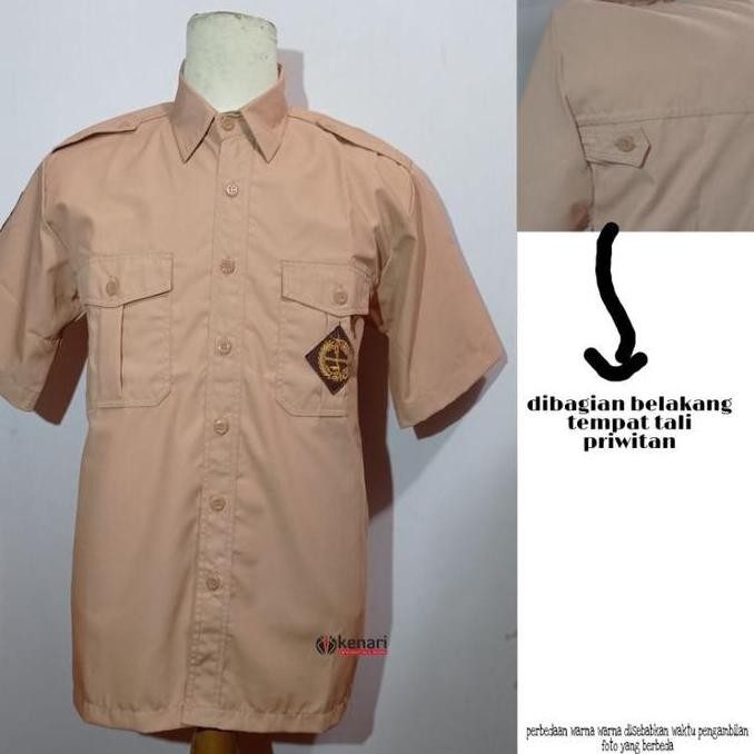 (Allthebest) BAJU PRAMUKA PRIA SMP - SMA SIZE XS SAMPAI JUMBO