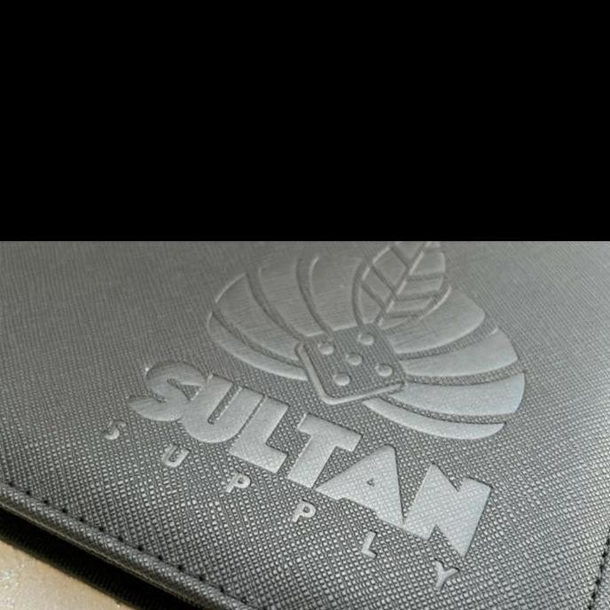 

Tersedia Sultan 12 Pocket Leather Zip Binder Playset Kartu Poke Kpop MTG 480 Card