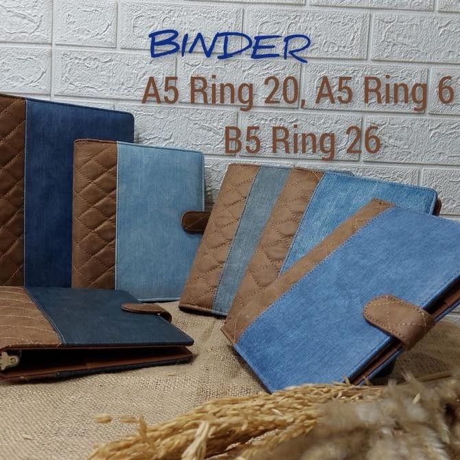 

Tersedia Binder Ring File A5 20 Ring, A5 6 Ring, B5 26 Ring