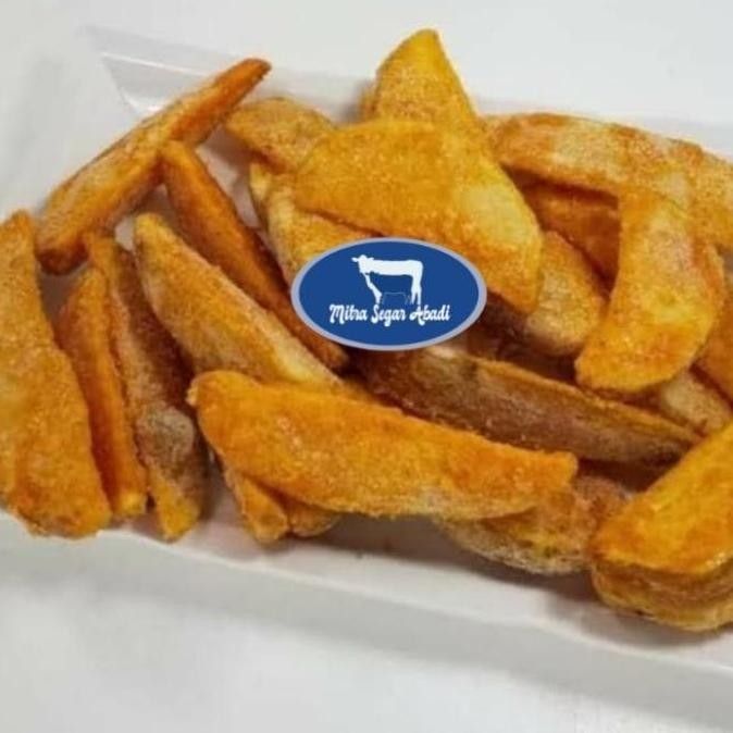 

Kentang Wedges / Potato Wedges @2.5Kg Terlaris