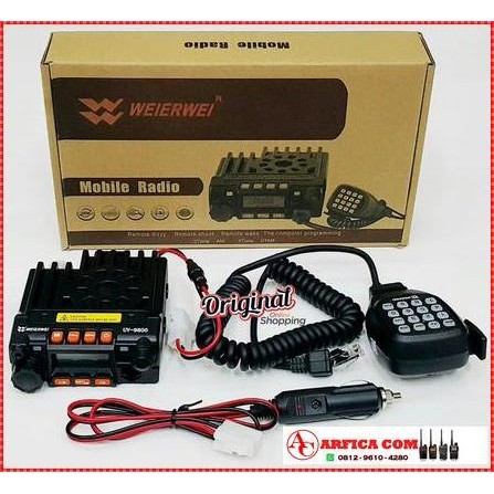 Promo RIG MINI DUALBAND WEIERWEI VEV UV 9800 RIG MINI WEIRWEI UV9800 UV-9800 COD