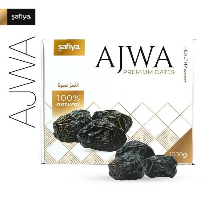 

Safiya Kurma Ajwa 1 Kg Kurma Nabi Premium Original Pasti Promo