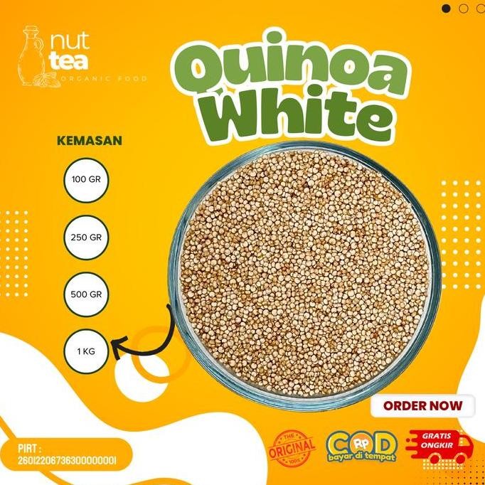 

White Quinoa 1Kg - Quinoa Putih Organik Premium