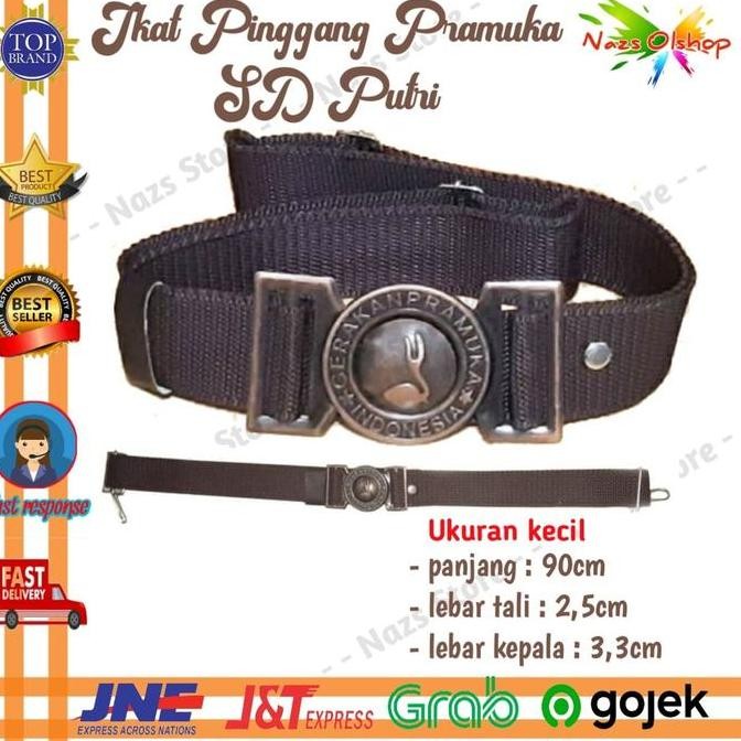 (Allthebest) Gesper Ikat Pinggang Pramuka Sekolah Dasar SD Putri Grosir dan Eceran
